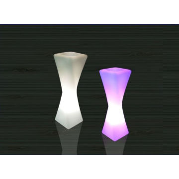 Décoration extérieure Waterproof LED Twisted Flower Vase (F004)